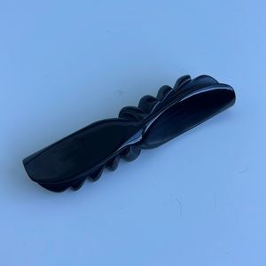 Vintage Black Bakelite Brooch